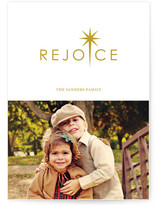 Rejoice Christmas Photo Cards