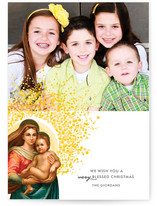 Madonna & Child Christmas Photo Cards