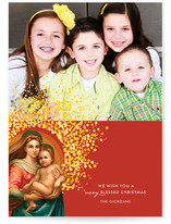 Madonna & Child Christmas Photo Cards