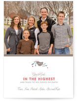 Glory + Greetings Christmas Photo Cards