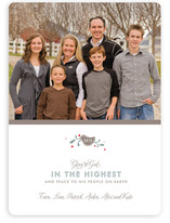 Glory + Greetings Christmas Photo Cards