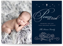 Baby Jesus Christmas Photo Cards