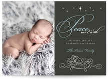 Baby Jesus Christmas Photo Cards