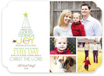 Good Tidings of Joy Christmas Photo Cards