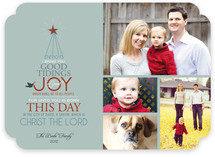 Good Tidings of Joy Christmas Photo Cards