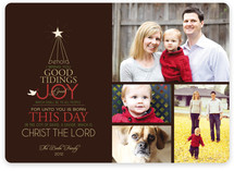 Good Tidings of Joy Christmas Photo Cards
