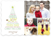 Good Tidings of Joy Christmas Photo Cards