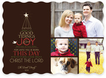 Good Tidings of Joy Christmas Photo Cards