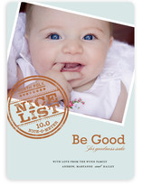 Nice List Christmas Photo Cards