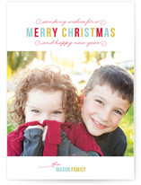 Simple Season Christmas Photo Cards