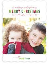 Simple Season Christmas Photo Cards