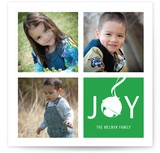 Jingle Squares Christmas Photo Cards