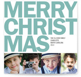 Four Square Christmas Photo Cards