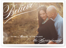 Miracles of the Season Christmas Photo Cards