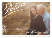 Miracles of the Season Christmas Photo Cards
