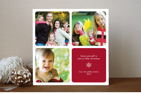Checkers Christmas Photo Cards