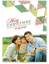 Quilted Christmas Christmas Photo Cards