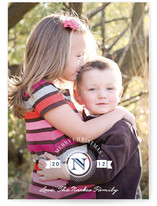 Medallion Christmas Photo Cards