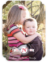 Medallion Christmas Photo Cards
