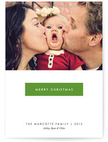 Merry Red Christmas Photo Cards