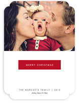 Merry Red Christmas Photo Cards
