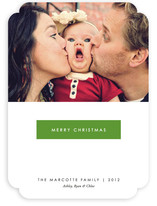 Merry Red Christmas Photo Cards