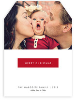 Merry Red Christmas Photo Cards