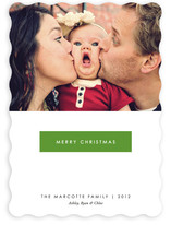 Merry Red Christmas Photo Cards