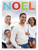 Noel Christmas Photo Cards