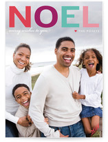 Noel Christmas Photo Cards