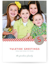 Yuletide Greetings Christmas Photo Cards