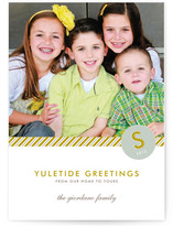 Yuletide Greetings Christmas Photo Cards
