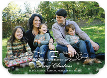 Vintage Holiday Christmas Photo Cards