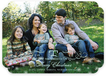 Vintage Holiday Christmas Photo Cards