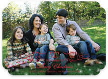 Vintage Holiday Christmas Photo Cards