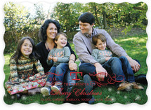 Vintage Holiday Christmas Photo Cards