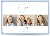Simple Charm Christmas Photo Cards