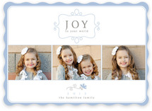 Simple Charm Christmas Photo Cards