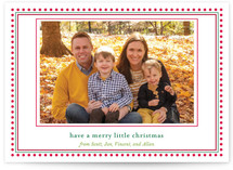 Happy Dot Christmas Photo Cards