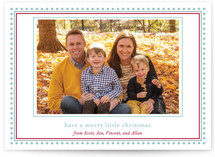 Happy Dot Christmas Photo Cards