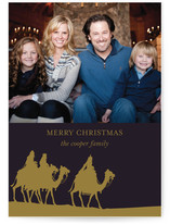 Three Wise Men Christmas Photo Cards