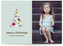 O Starry Tree Christmas Photo Cards