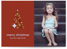 O Starry Tree Christmas Photo Cards