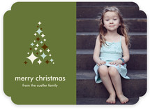 O Starry Tree Christmas Photo Cards