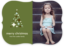O Starry Tree Christmas Photo Cards