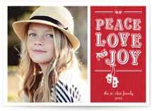 Mittens Christmas Photo Cards