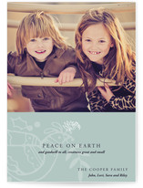 Modern Holiday Christmas Photo Cards