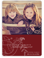 Modern Holiday Christmas Photo Cards