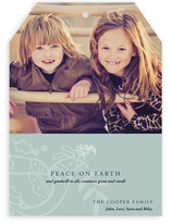 Modern Holiday Christmas Photo Cards