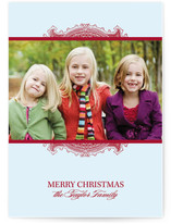 Ornate Frame Christmas Photo Cards
